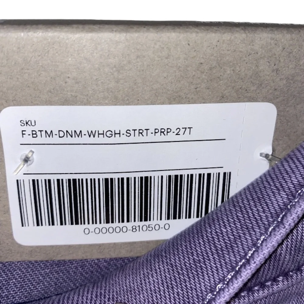 Everlane The Way-High jean in Achroma daybreak (purple tint) NWT size 27 Tall - Picture 10 of 14
